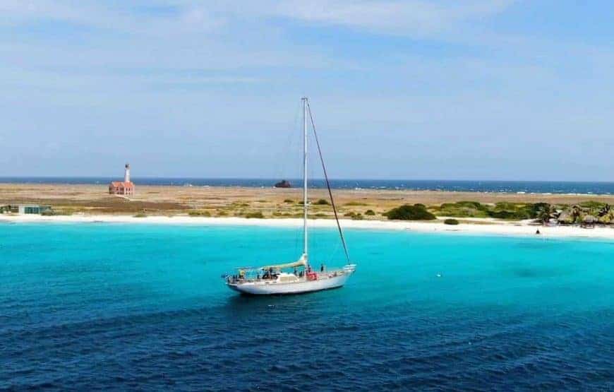 Camping on Klein Curacao with Luxury Private Sailing Trip